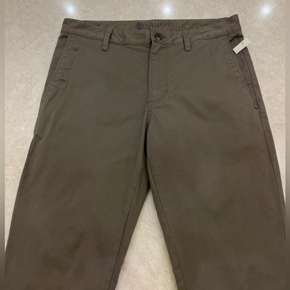 VUORI Collins Stretch Chino Pants Men’s Cocoa Color Size 30 - Picture 6 of 12
